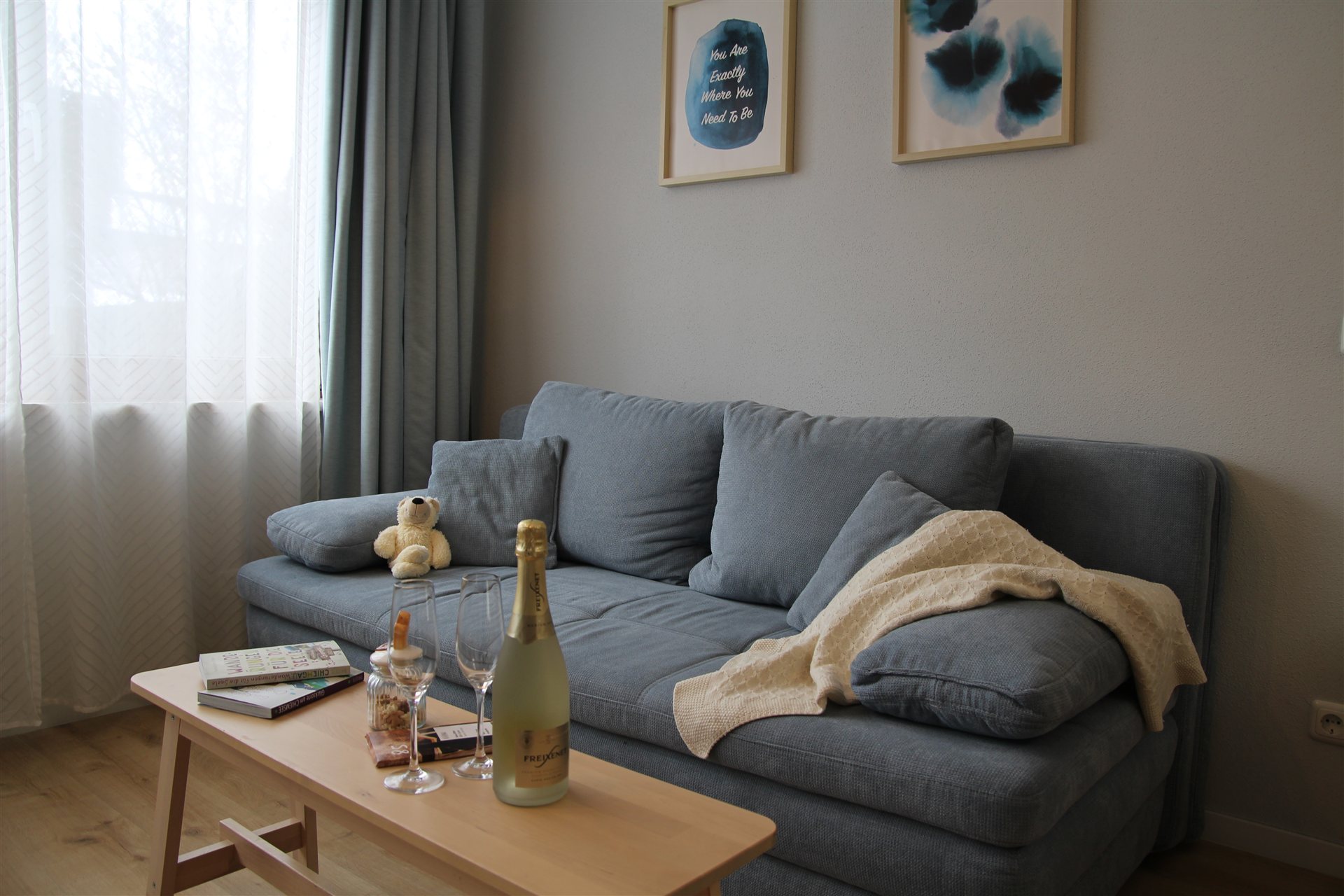 Apartment Alz – 38m², Erdgeschoss, bis 4 Personen